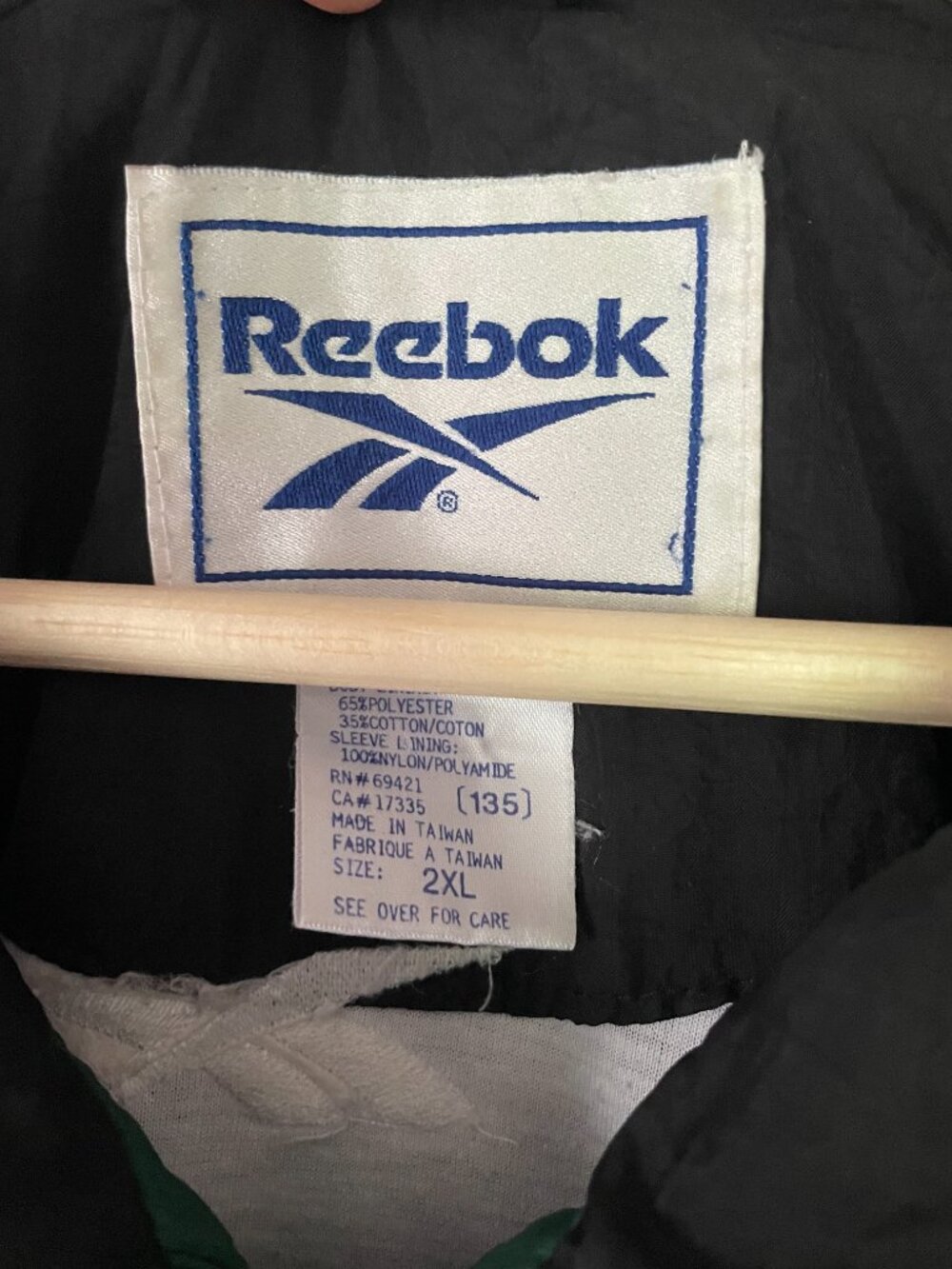 Vintage Michigan State Reebok Windbreaker - Picture 6 of 6